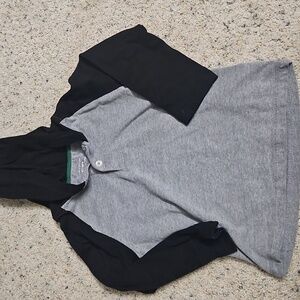 Garanimals Gray and Black Hooded Shirt